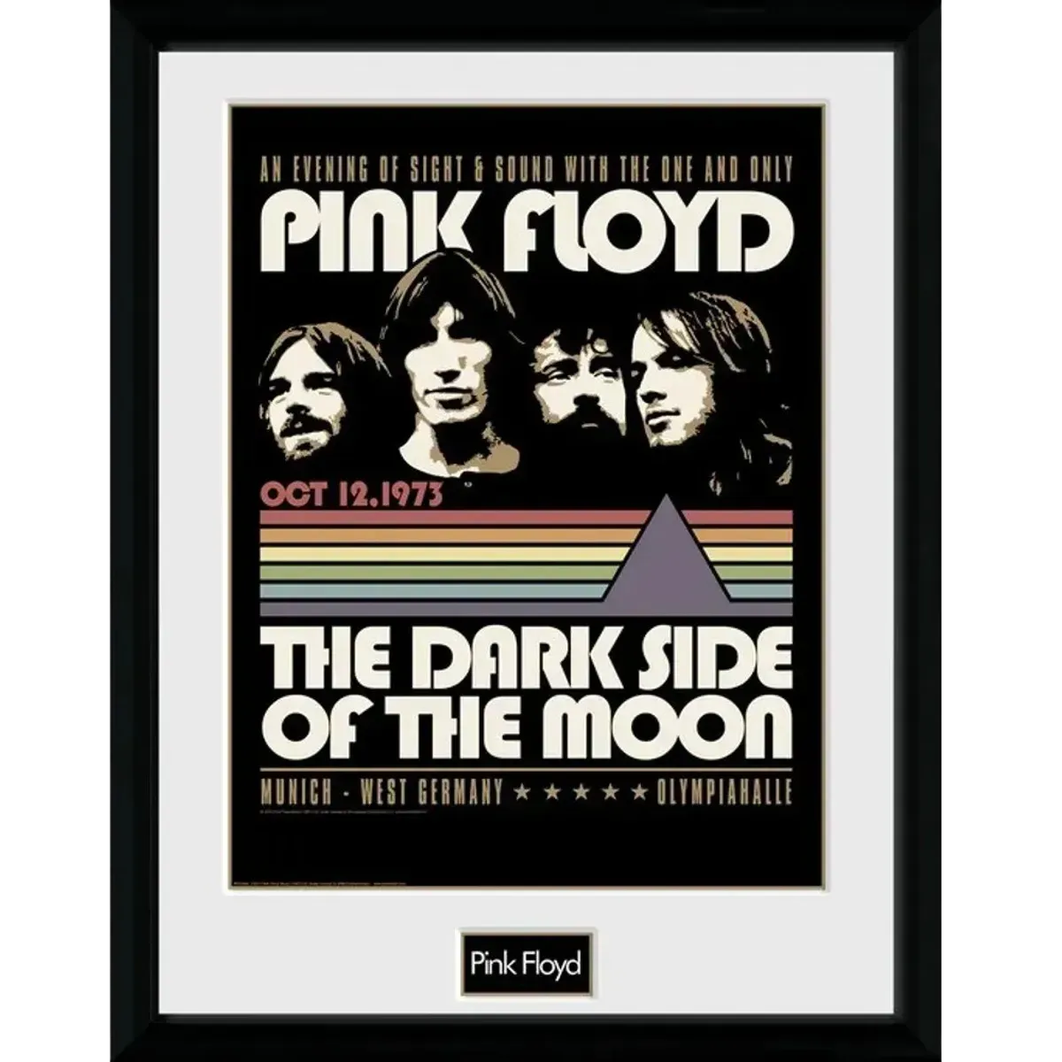 1973 12" x 16" Framed Print