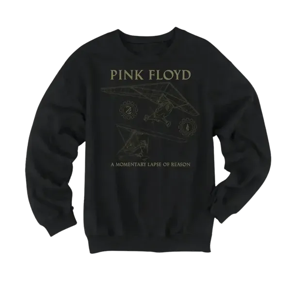 A Momentary Lapse Of Reason Schematic Glider Crewneck