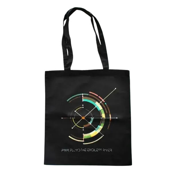Endless River Tote Bag Black