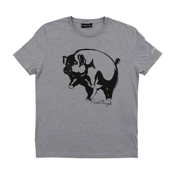 Ladies Grey Pig Tee