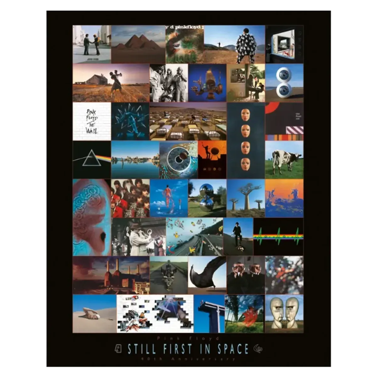 Pink Floyd Anniversary 40x50cm Canvas Print