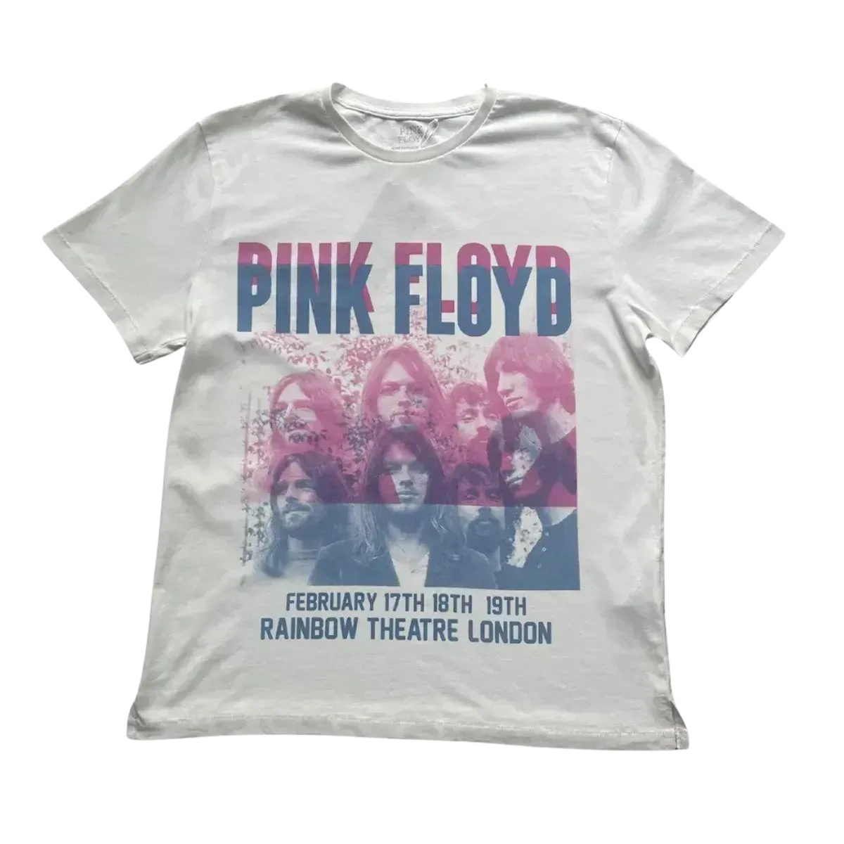 Pink Floyd Rainbow Theatre London White T-Shirt