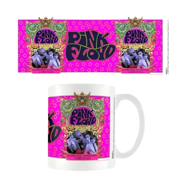 Pink Floyd '67 White Mug