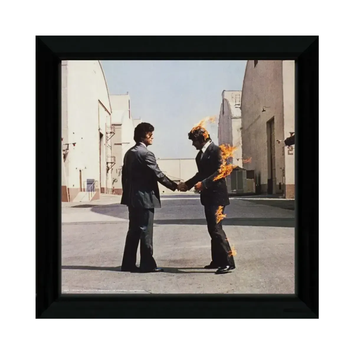 Wish You Were Here 12" x 12" Framed Print