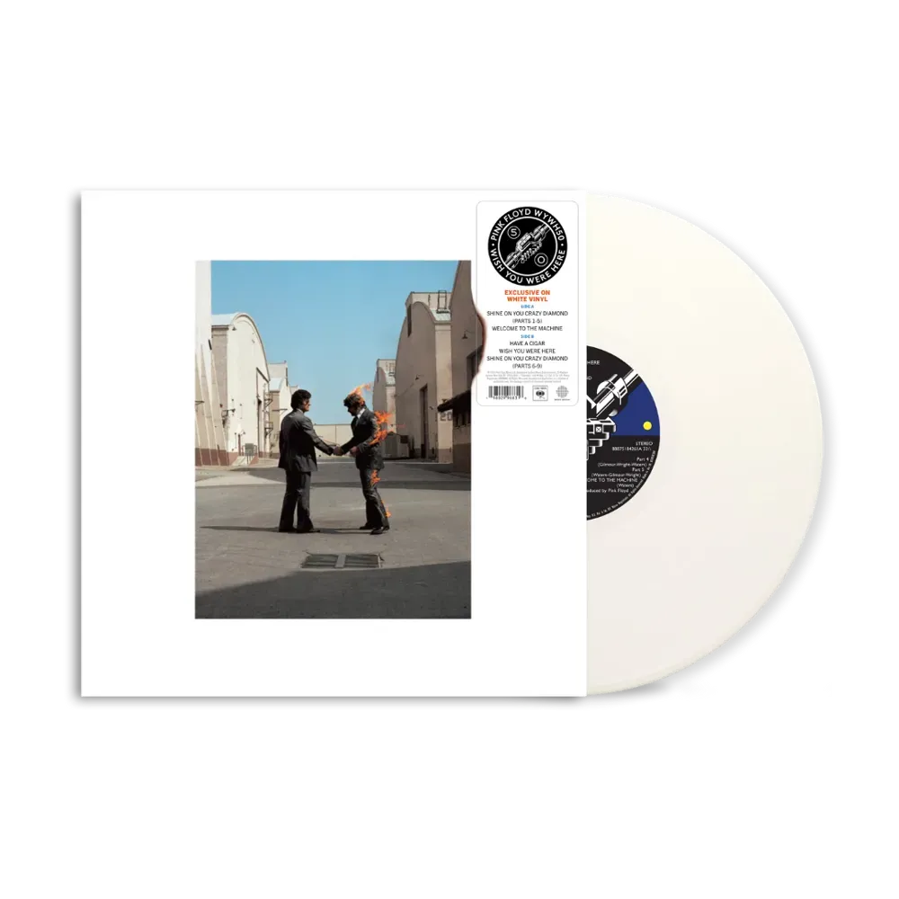 Wish You Were Here (50th Anniversary) White LP – Pink Floyd