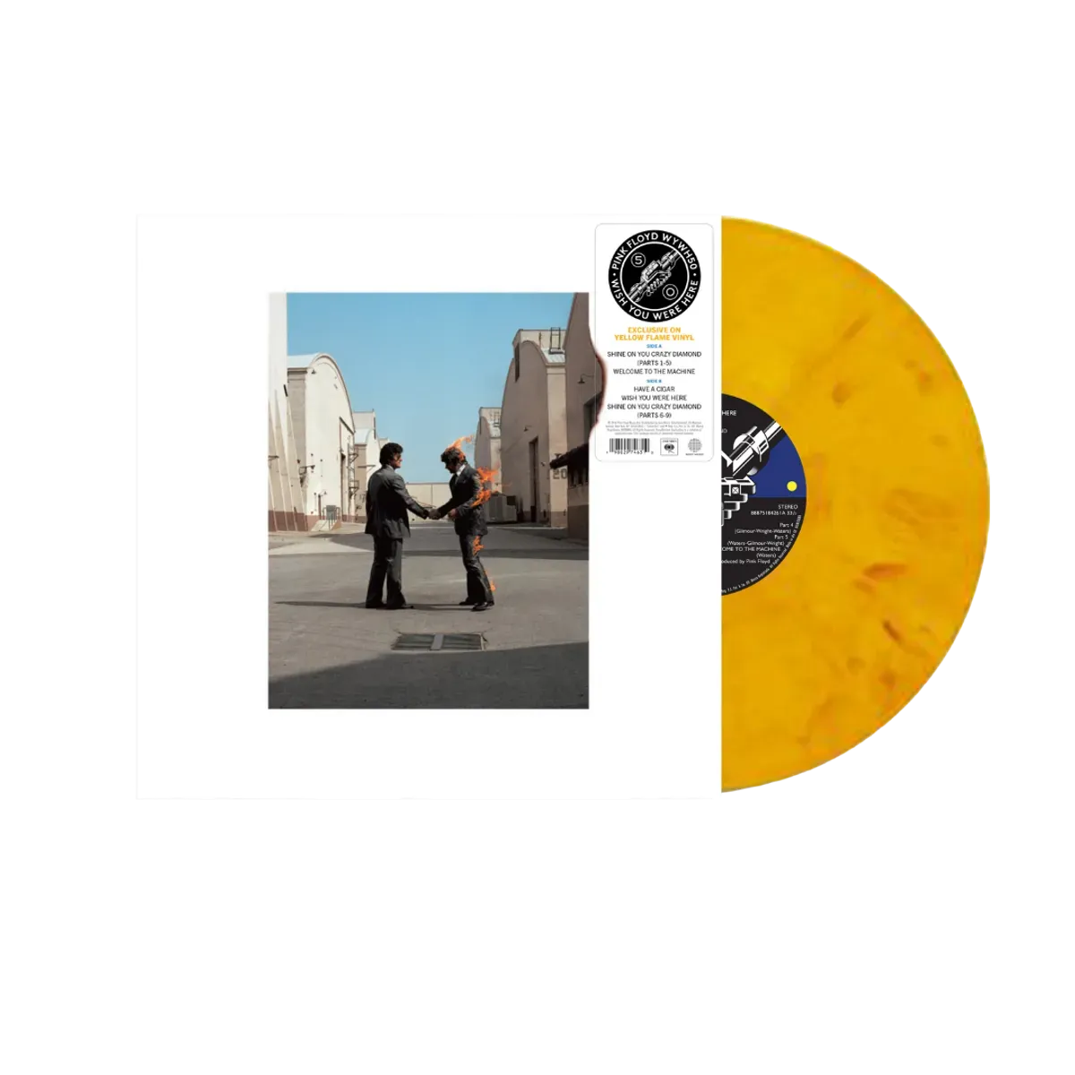 Wish You Were Here (50th Anniversary) Yellow Flame LP