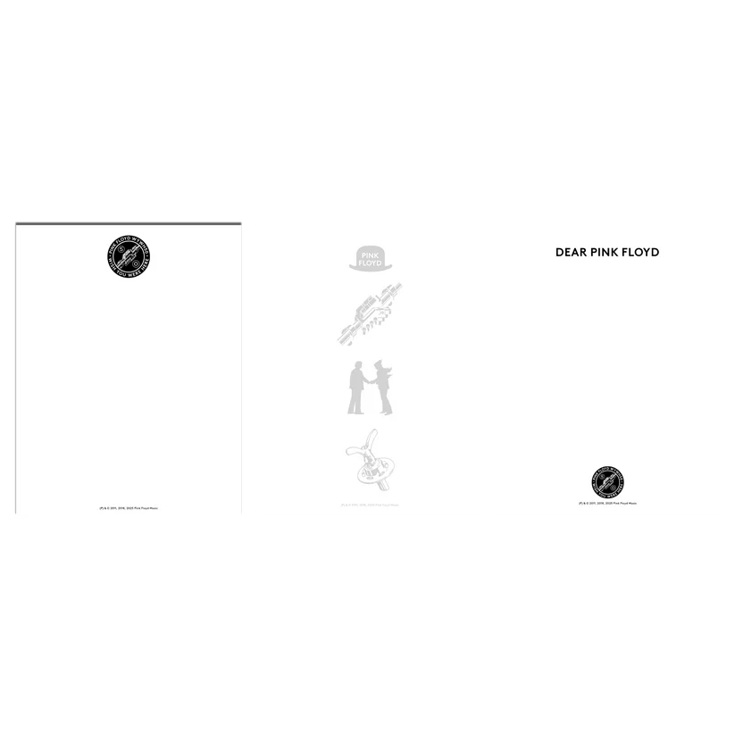Limited Edition: WYWH 50 Dear Pink Floyd Notepad Set