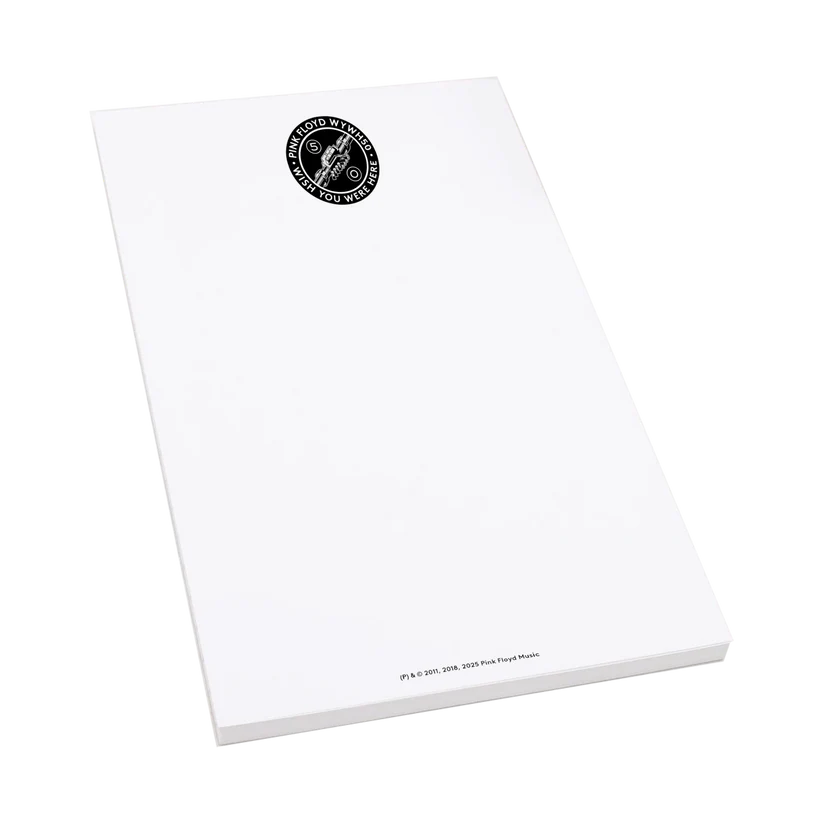 Limited Edition: WYWH 50 Dear Pink Floyd Notepad Set