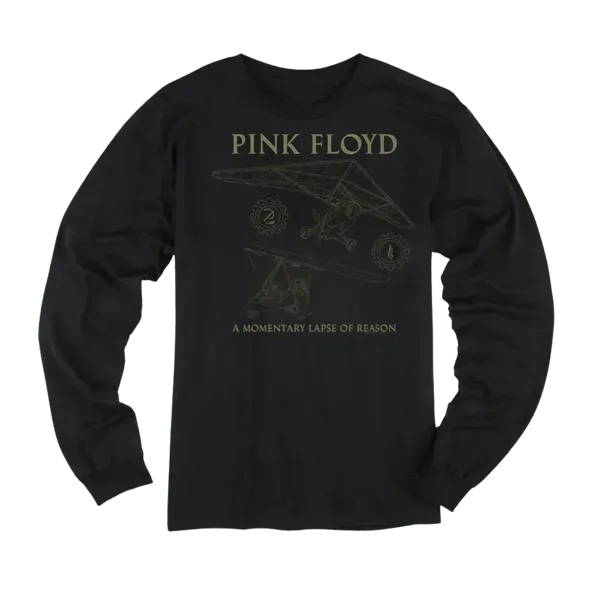A Momentary Lapse Of Reason Schematic Glider Longsleeve