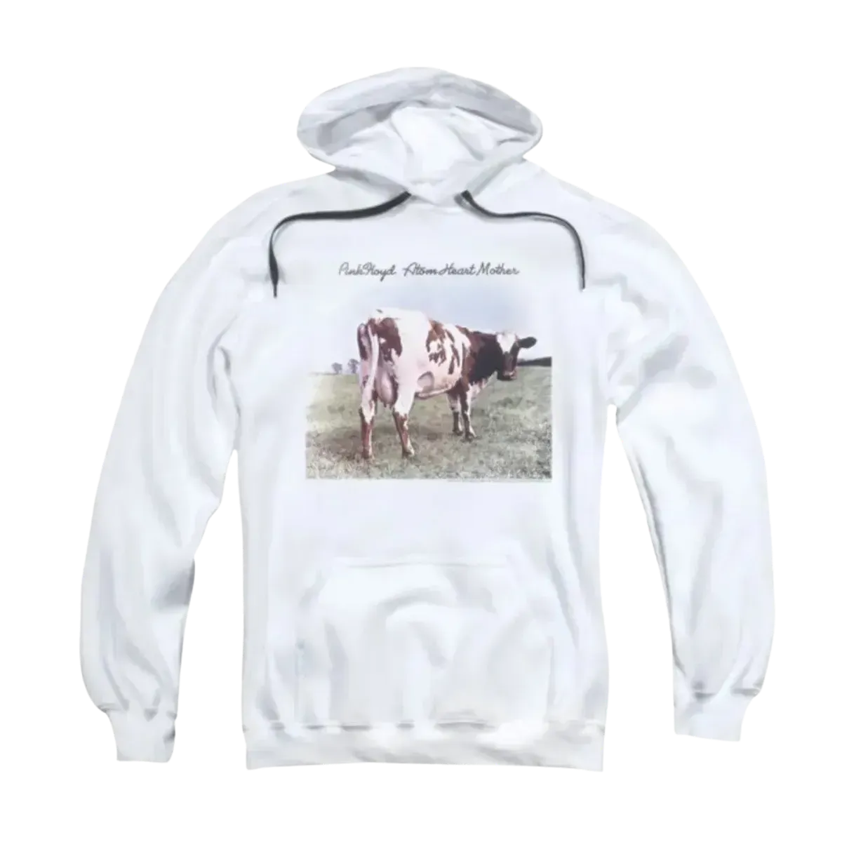 Atom Heart Mother Logo White Hoodie