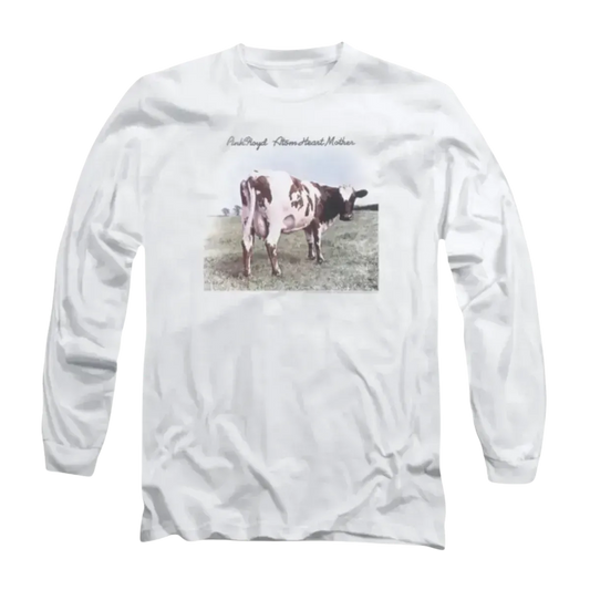 Atom Heart Mother Logo White Longsleeve