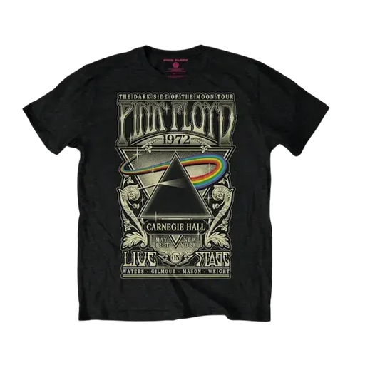 Carnegie Hall Poster Kids Black T-Shirt