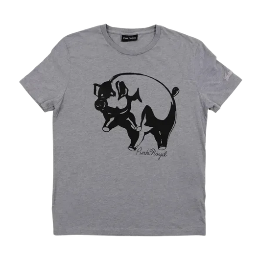 Ladies Grey Pig Tee