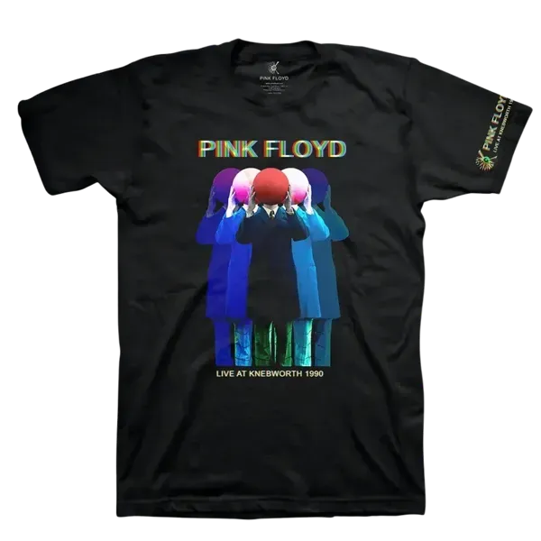 Live At Knebworth Black T Shirt