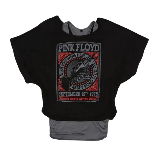 Pink Floyd - WYWH 1975 Abbey Road Studios Ladies Dress Top