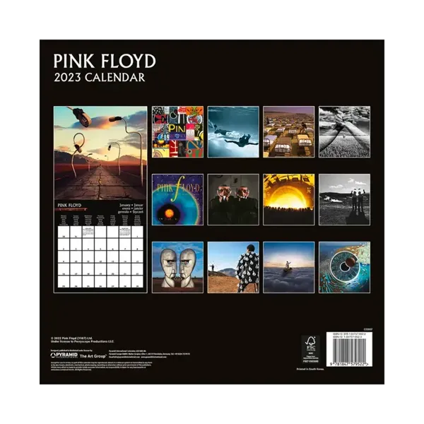 Pink Floyd 2023 Calendar