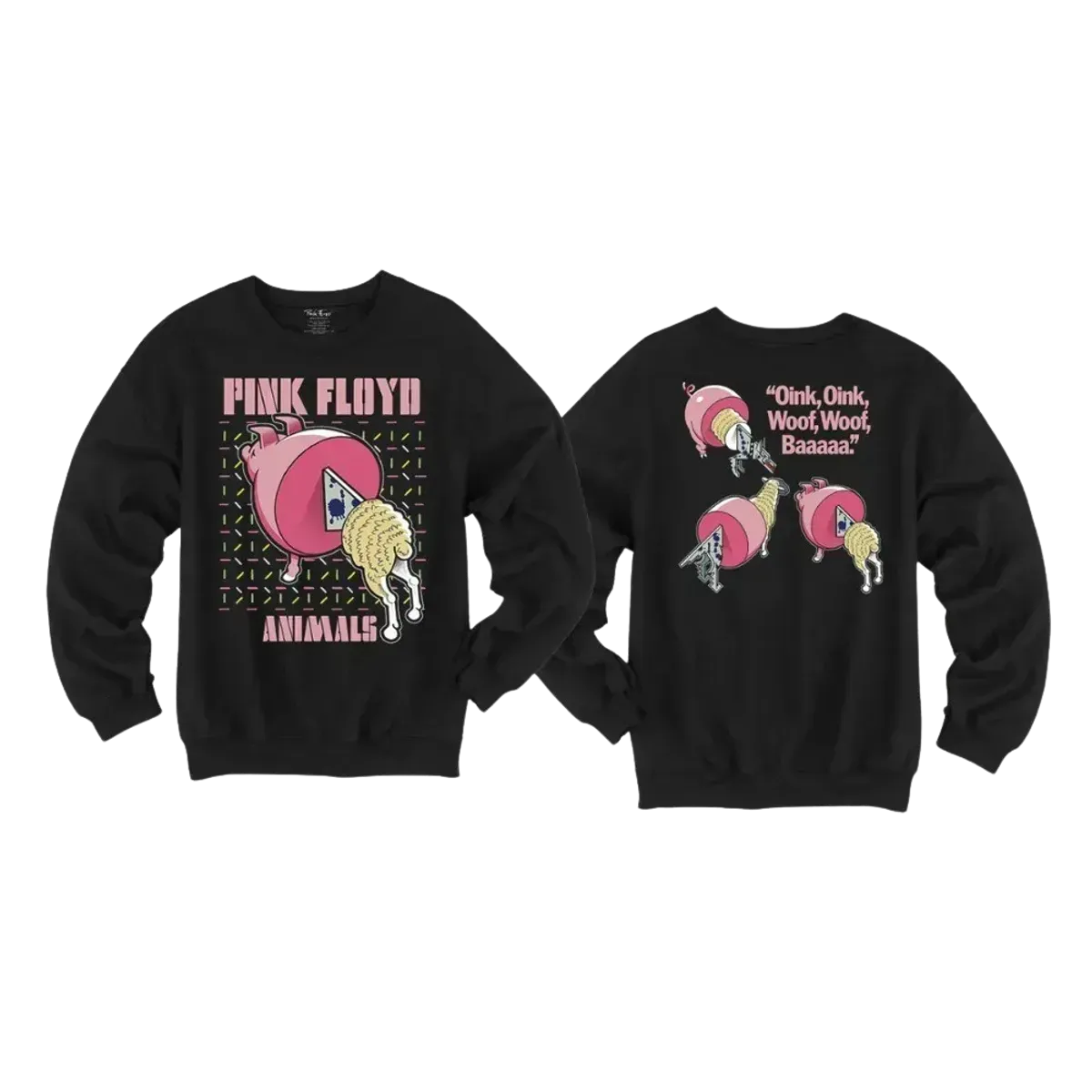 Pink Floyd Animals Oink Oink Sweatshirt