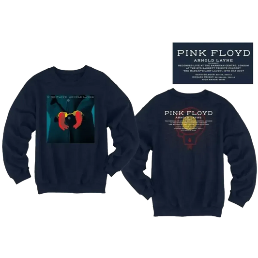 Pink Floyd Arnold Layne Crew Neck Navy Sweatshirt