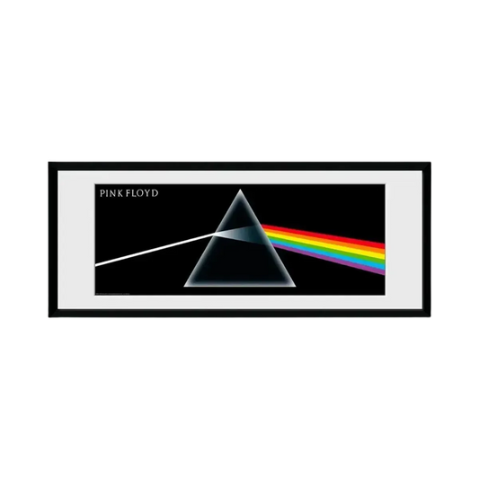 Pink Floyd Dark Side of The Moon 30 x 75cm Framed Collector Print