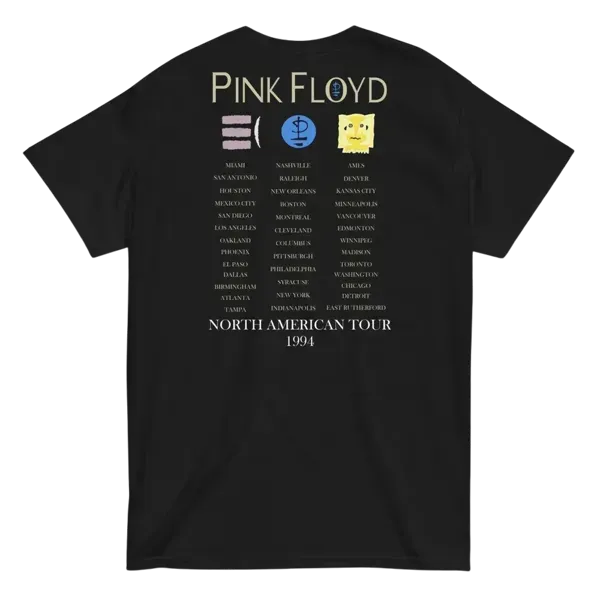 Pink Floyd Division Bell 1994 Tour Metal Heads T-Shirt