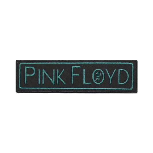 Pink Floyd Division Bell Text Logo Woven Patch