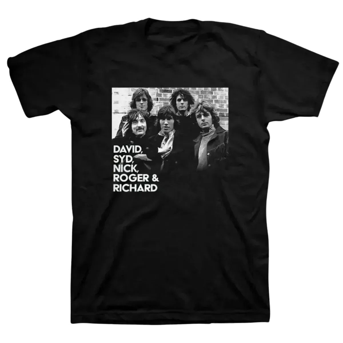Pink Floyd Five Piece Black T-Shirt