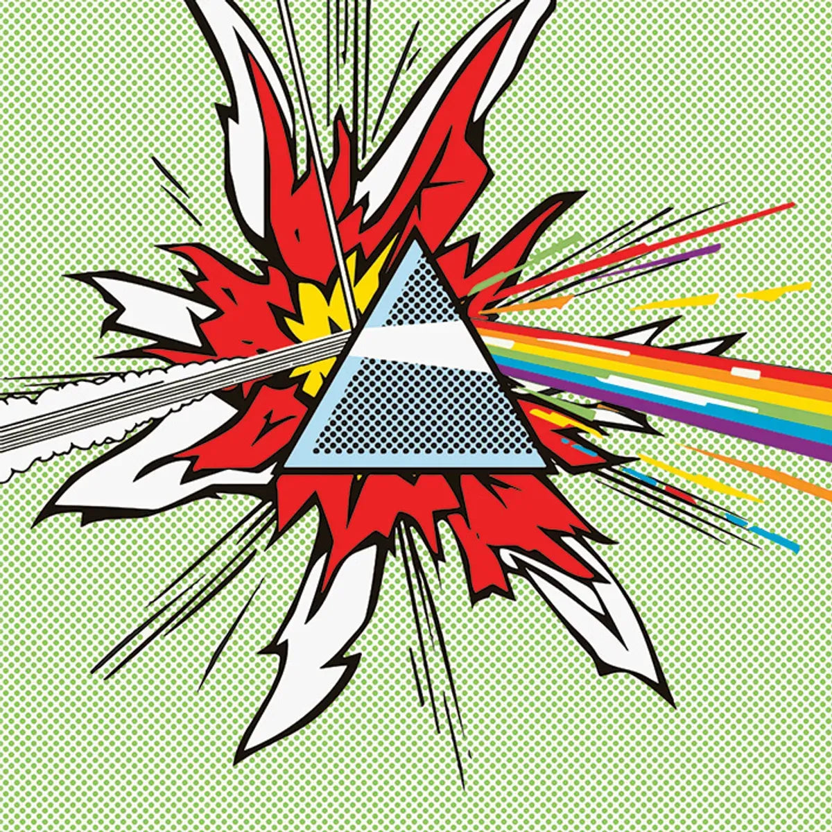 Pink Floyd TDSOTM Pop Art 40x40cm Canvas Print