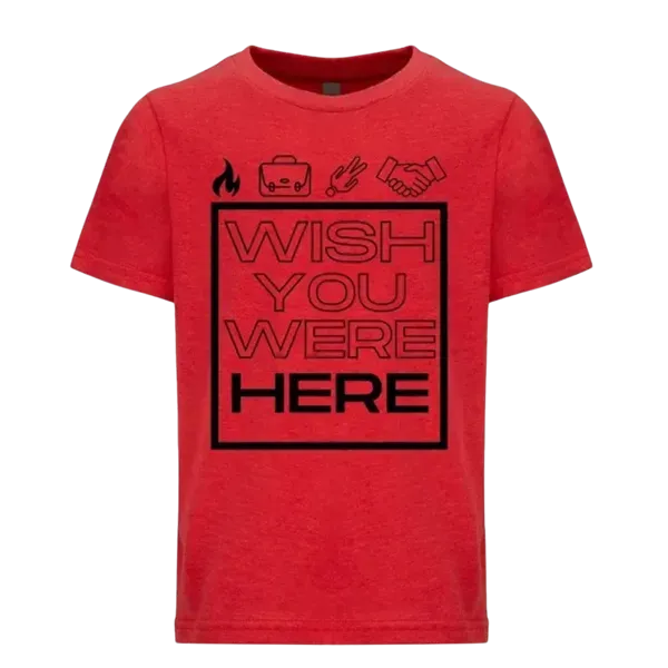 Pink Floyd WYWH Black Symbols Youth T-Shirt