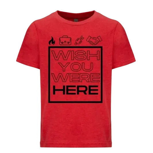 Pink Floyd WYWH Black Symbols Youth T-Shirt