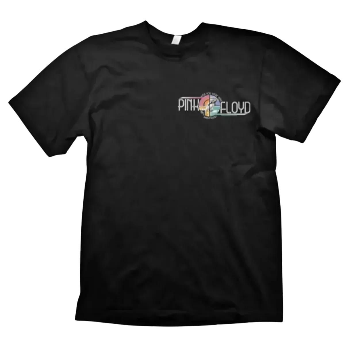 Pink Floyd Wish You Were Here 45th Anniversary Black Logo T-Shirt