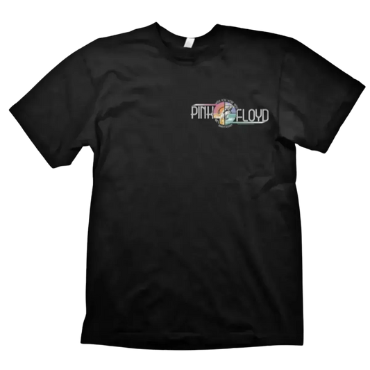 Pink Floyd Wish You Were Here 45th Anniversary Black Logo T-Shirt