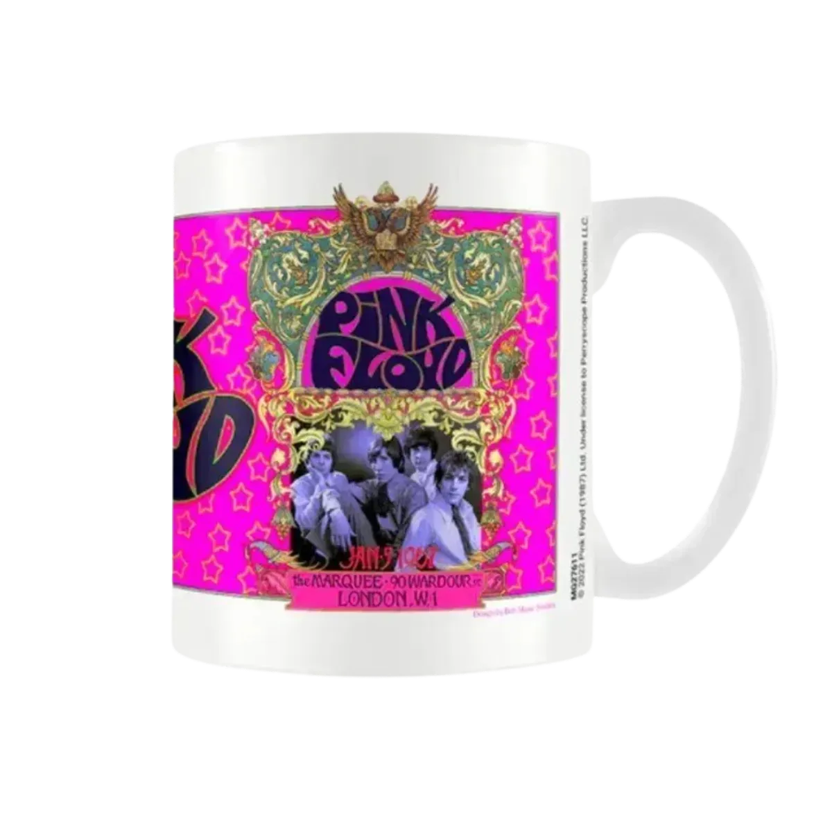 Pink Floyd '67 White Mug