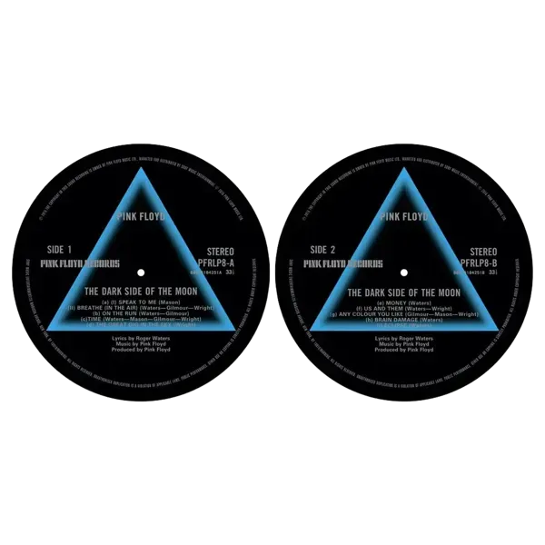 The Dark Side Of The Moon Slipmat Set