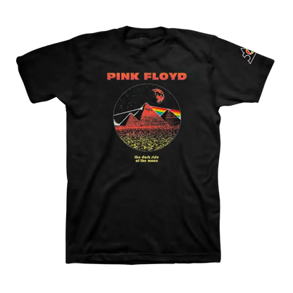 The Dark Side Of The Moon Vintage Pyramid T-Shirt