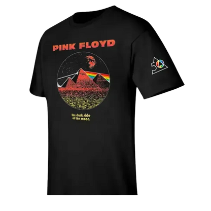 The Dark Side Of The Moon Vintage Pyramid T-Shirt