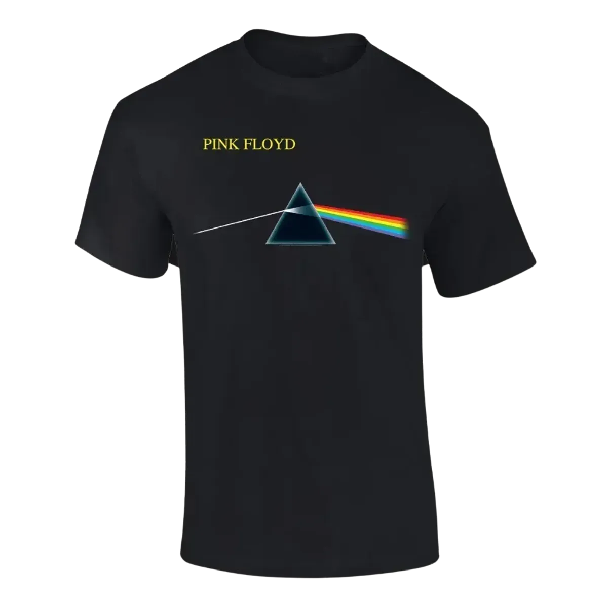 The Dark Side of the Moon North America Tour 1973 Double Sided Black T-Shirt