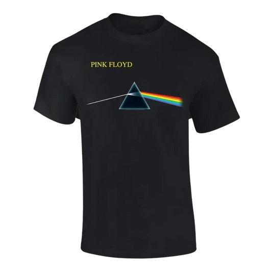 The Dark Side of the Moon North America Tour 1973 Double Sided Black T-Shirt