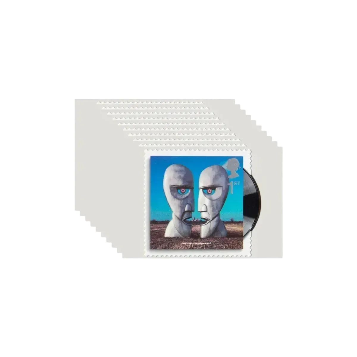 The Division Bell Royal Mail 10 Piece Postcard Set