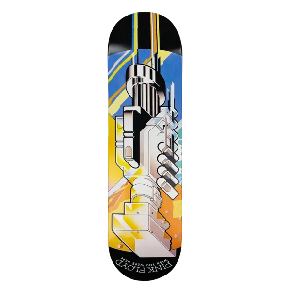 WYWH 50 Robot Hands Skate Deck