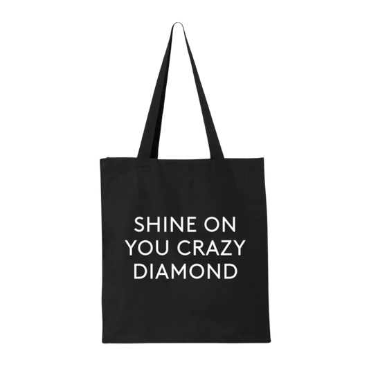 WYWH 50 Shine On Text Tote Bag