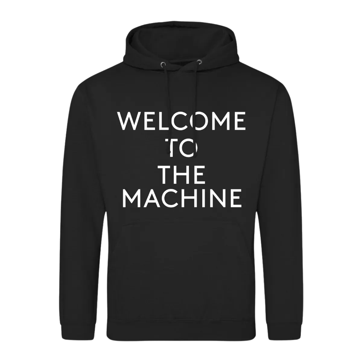 WYWH 50 Welcome to the Machine Text Hoodie