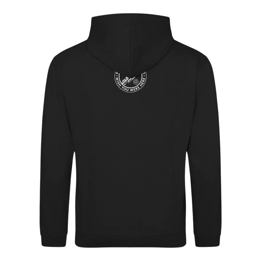 WYWH 50 Welcome to the Machine Text Hoodie