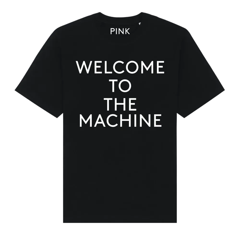 WYWH 50 Welcome to the Machine Text Premium T-Shirt