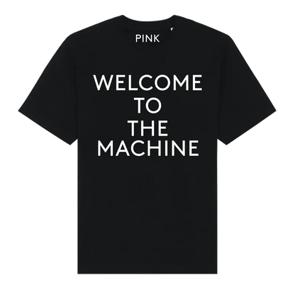 WYWH 50 Welcome to the Machine Text Premium T-Shirt