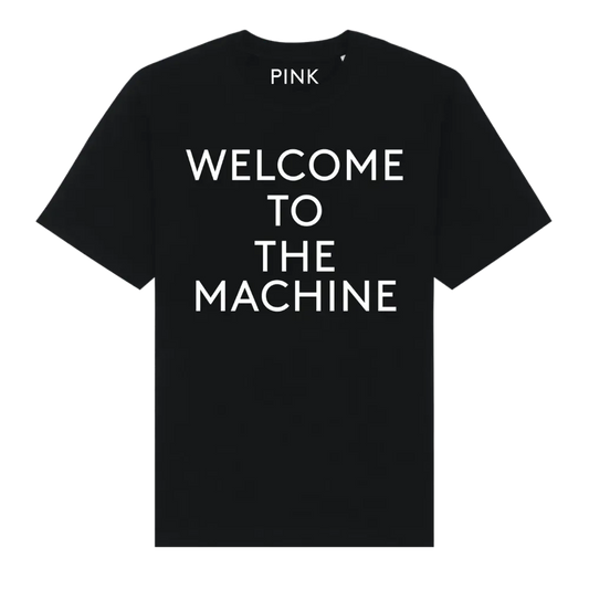 WYWH 50 Welcome to the Machine Text Premium T-Shirt
