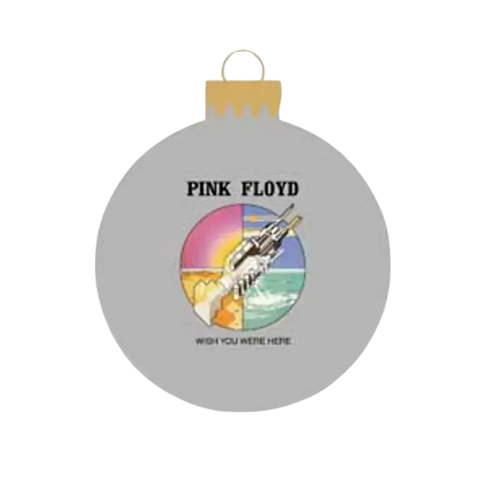 Wish You Were Here Handshake Ornament Grey